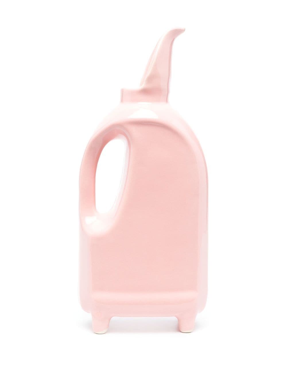 Shop Lola Mayeras Laundry Ceramic Carafe In Pink