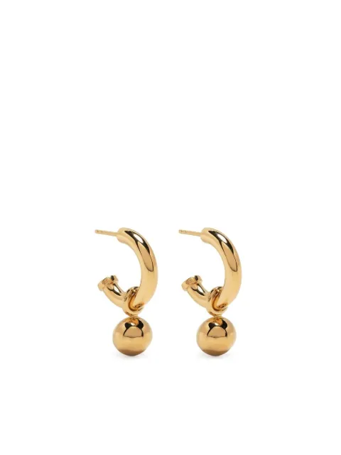 Monarc Scout Ball drop earrings 