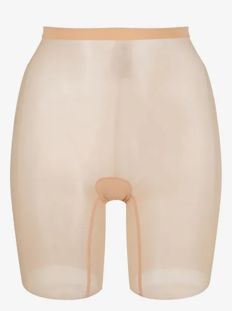 Wolford tulle-mesh sheer shorts