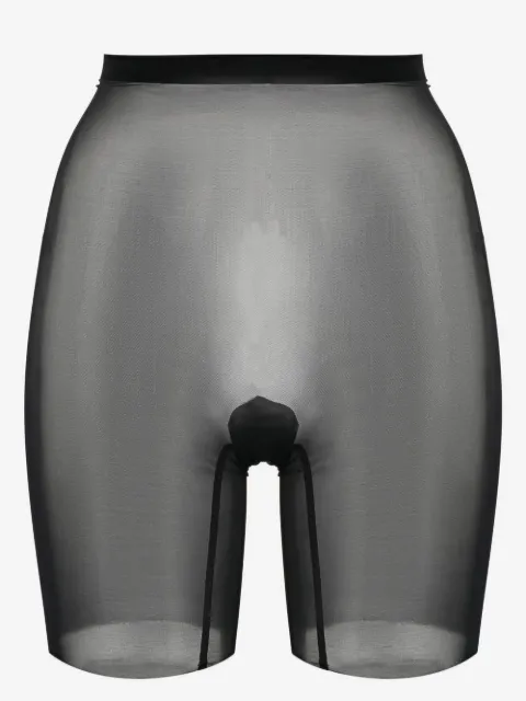 Wolford tulle-mesh sheer shorts