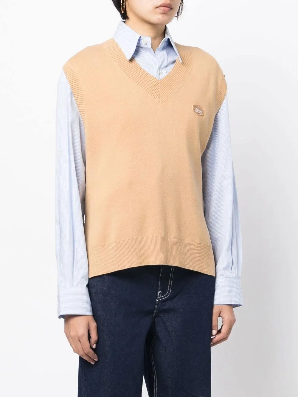 CHOCOOLATE Vneck Knit Vest Farfetch