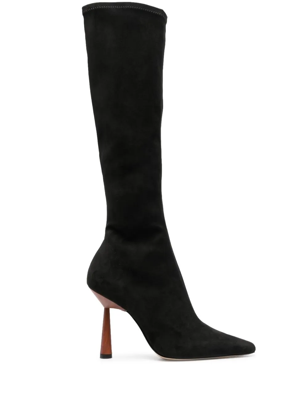 

Gia Belloni botas altas con tacón de 111mm - Negro