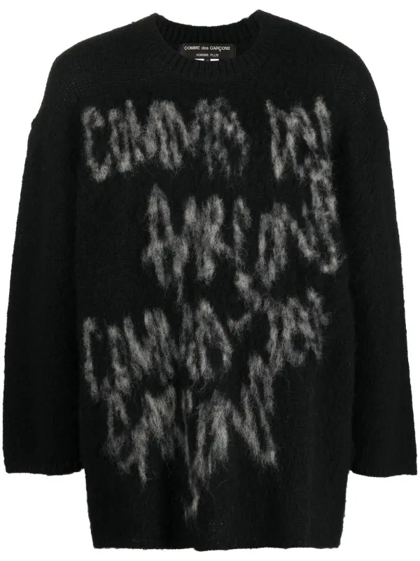 Comme des Garcons Homme Plus グラフィテロゴ ニットブランドCommedesGa