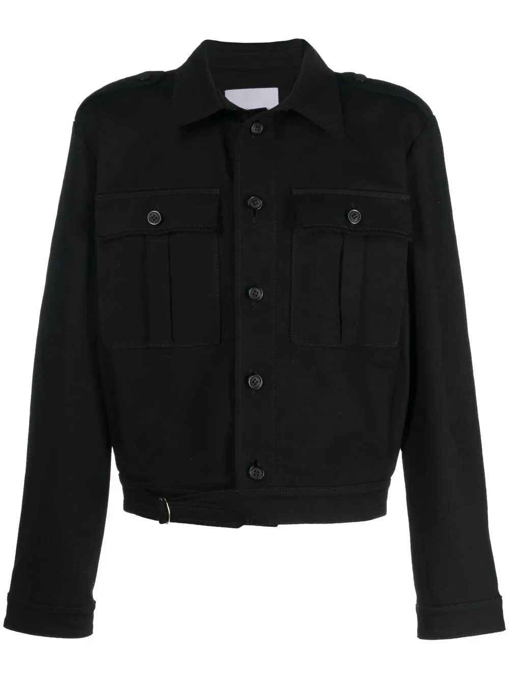 

Flaneur Homme collared bomber jacket - Black