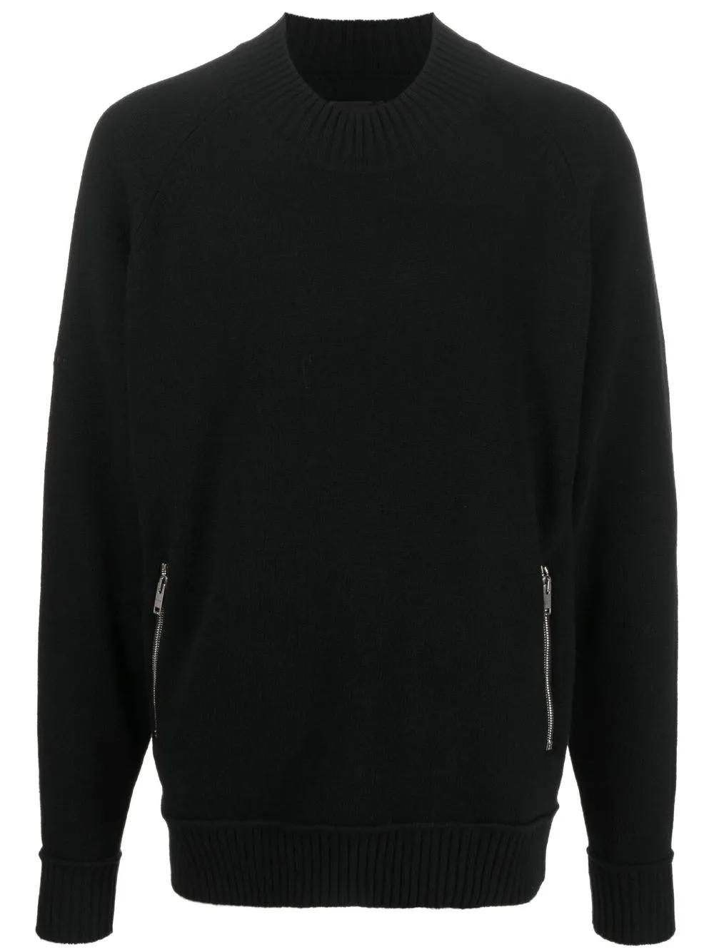 

Givenchy zip-pocket wool jumper - Black