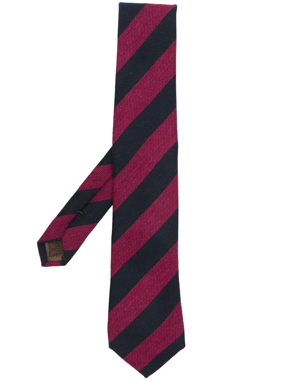 

Church's diagonal-stripe wool-silk tie - Purple