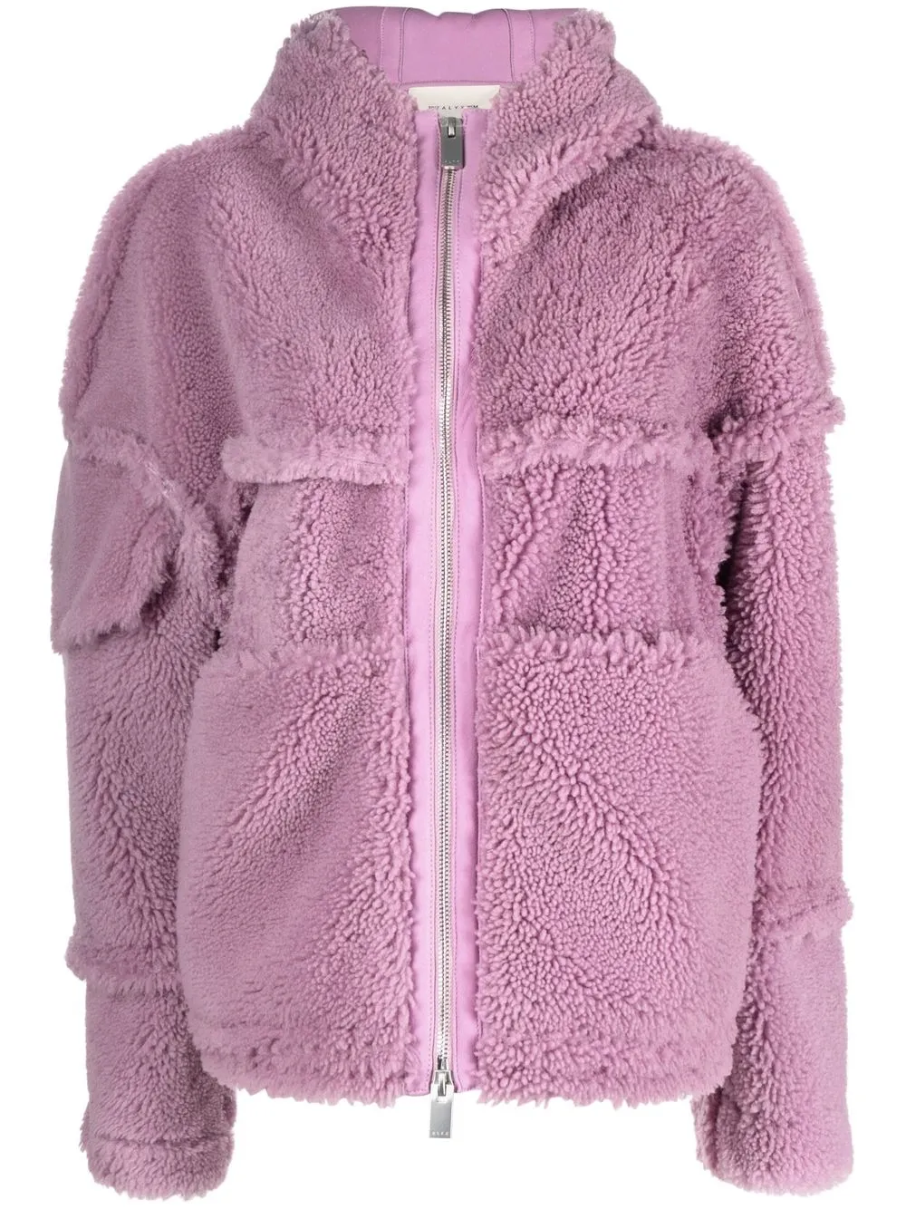 

1017 ALYX 9SM hooded shearling jacket - Pink