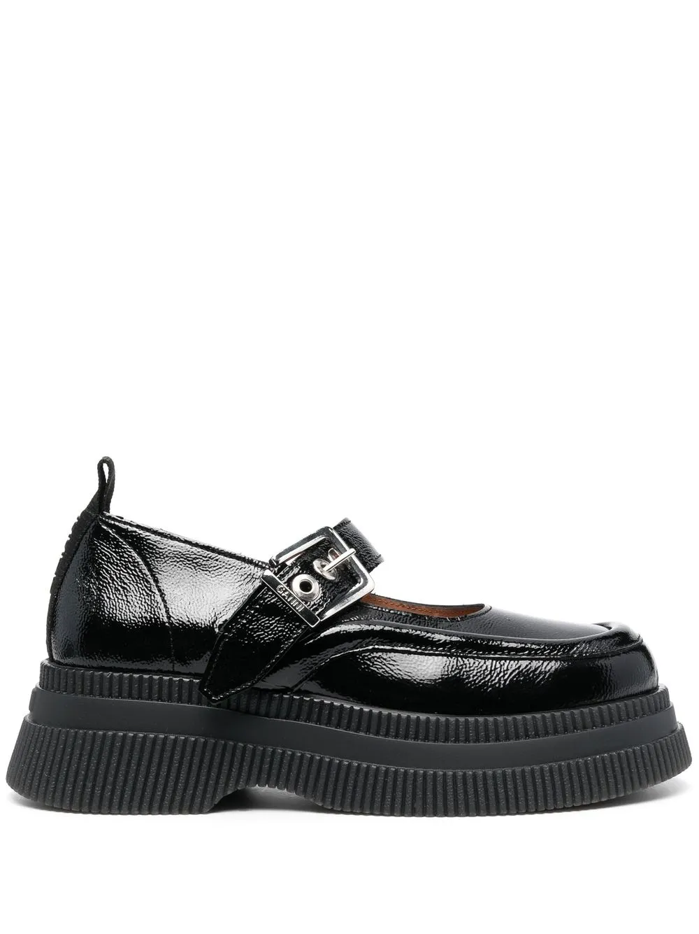 GANNI buckle-fasten Chunky Sole Loafers - Farfetch