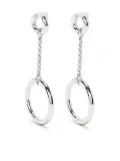 Monarc Anita drop earrings - Silver