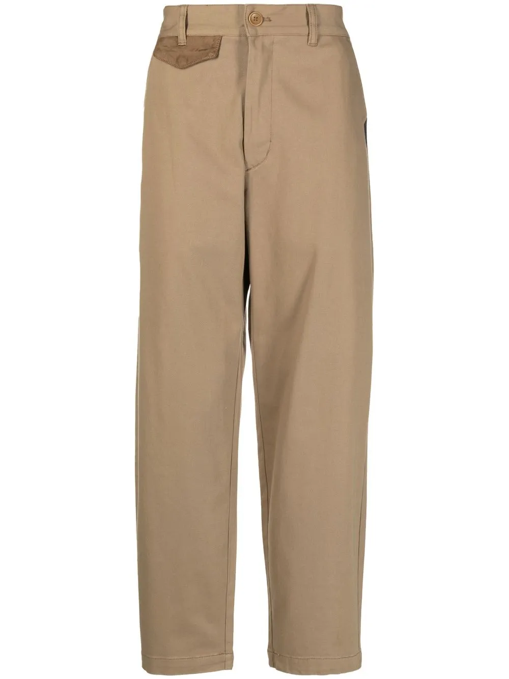 

izzue straight-leg cut chinos - Brown