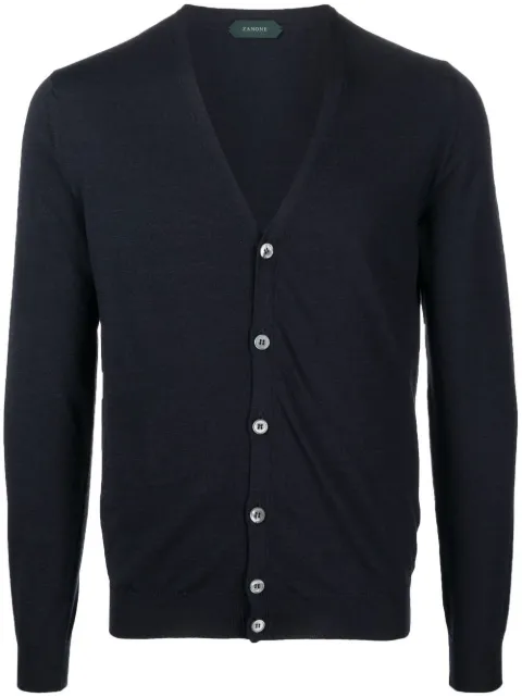 Zanone cárdigan con botones