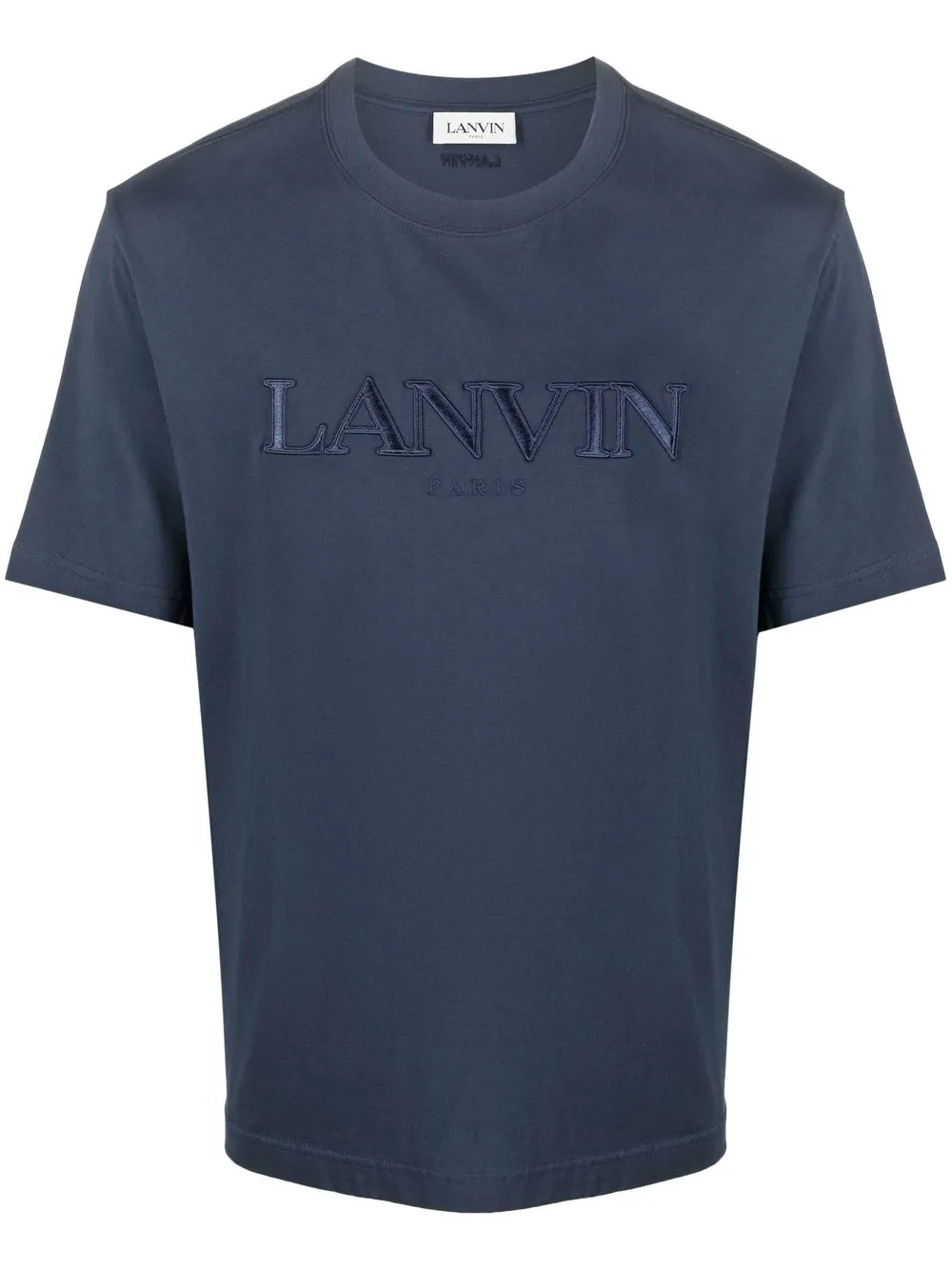 

Lanvin playera con logo bordado - Azul