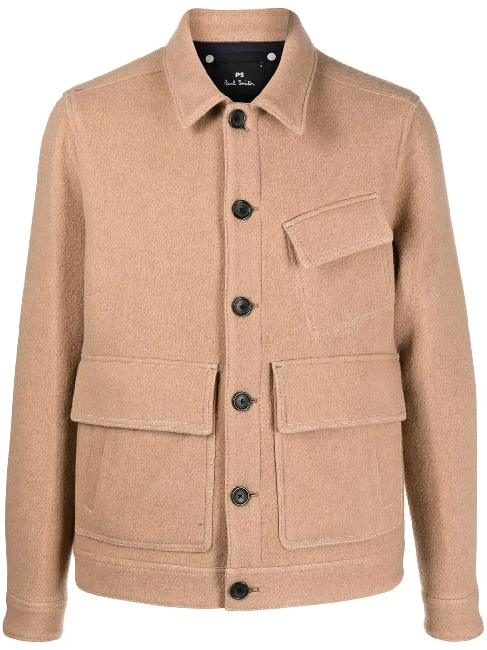 

PS Paul Smith sobrecamisa con botones - Neutro