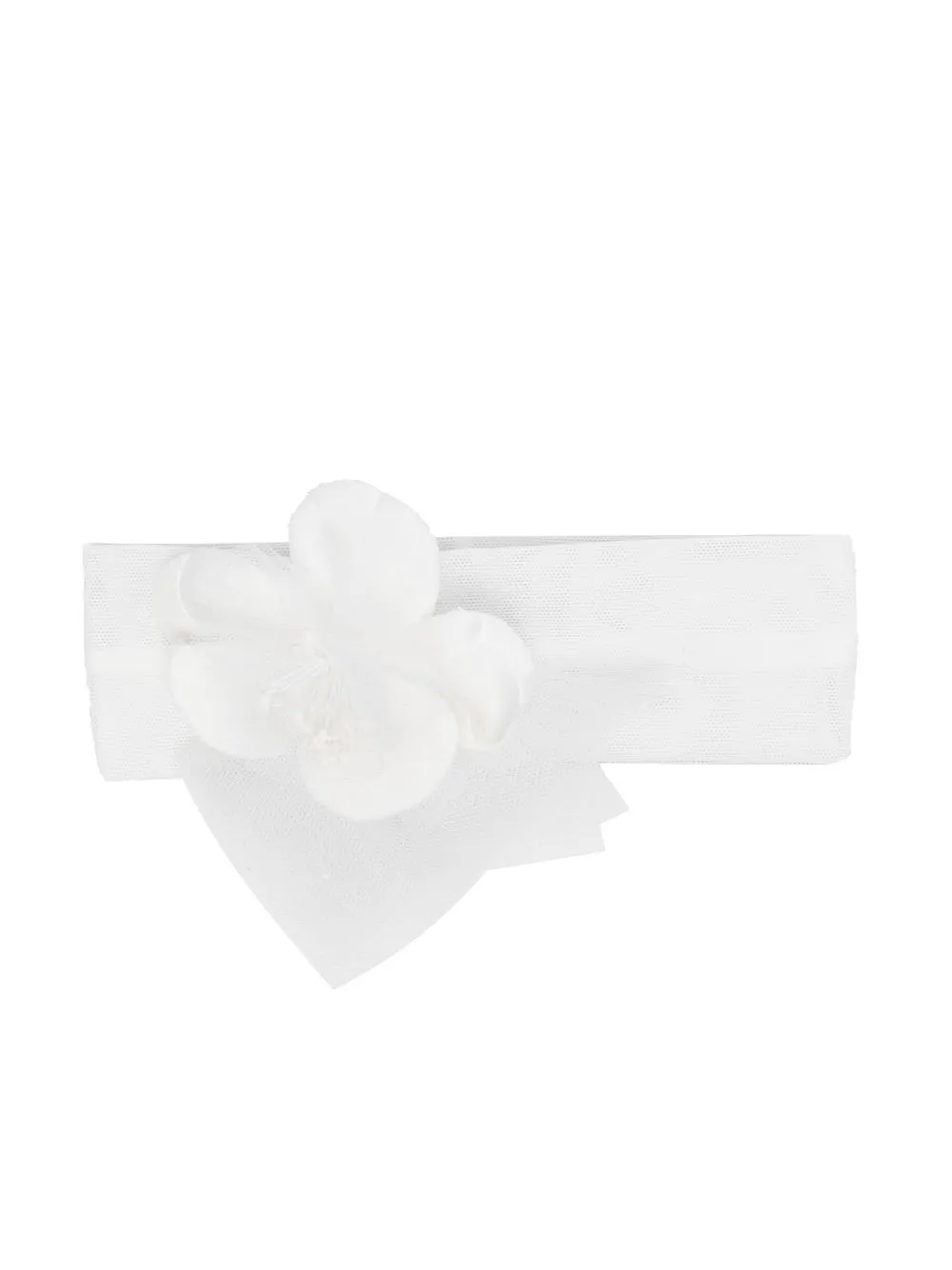 

Colorichiari floral-appliqué headband - White