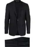 Canali single-breasted two-piece suit - Blue