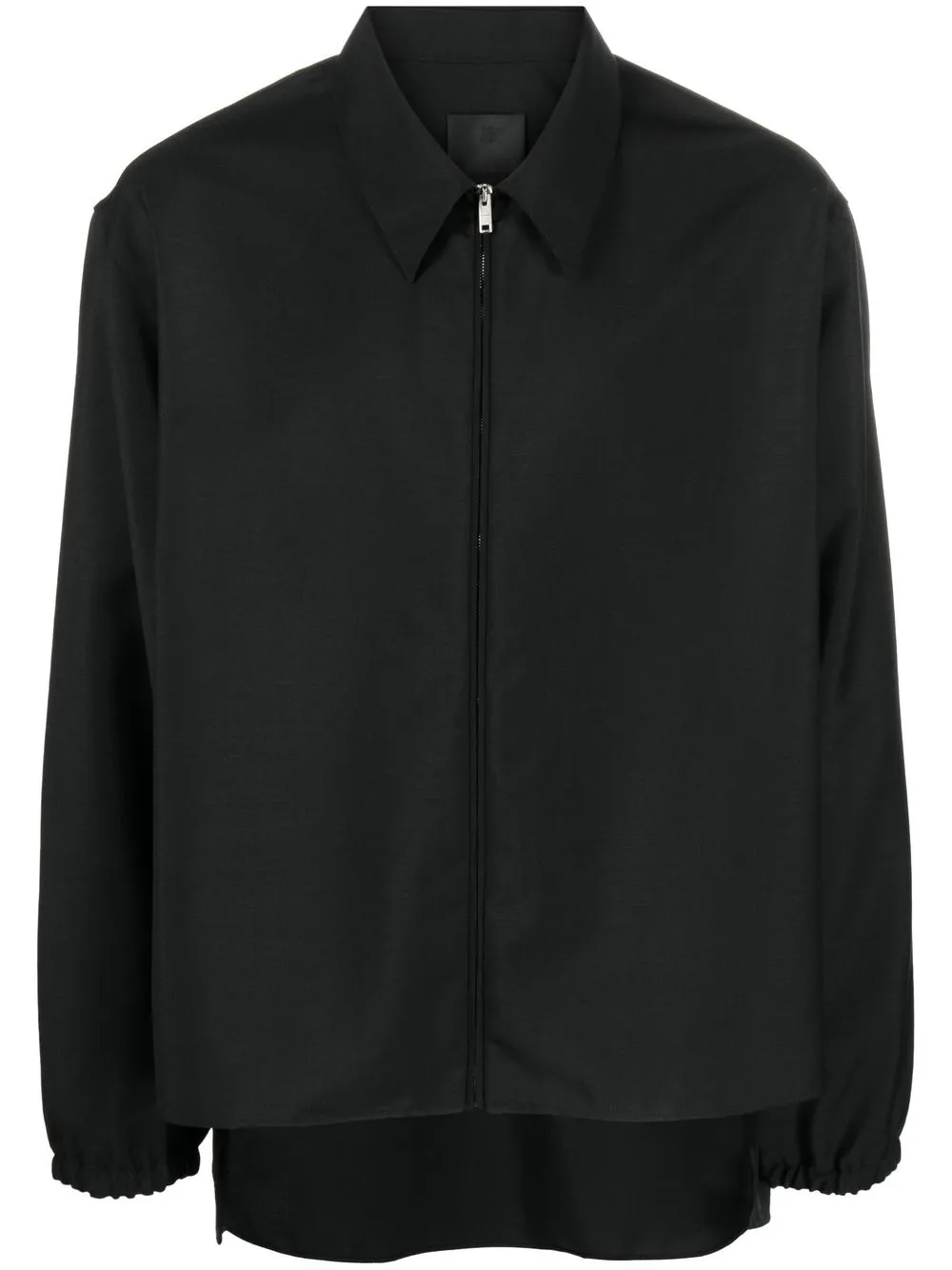

Givenchy long-sleeve zip-up shirt - Black