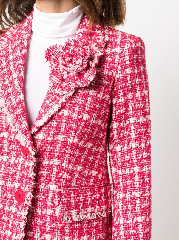 plaid tweed coats & jackets