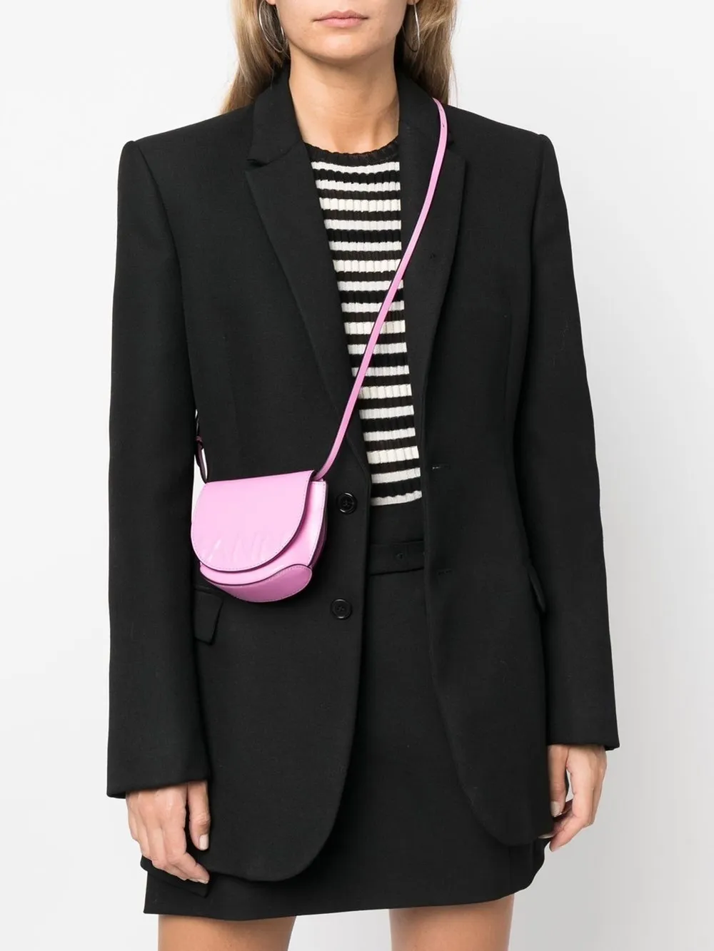 Banner nano saddle bag GANNI