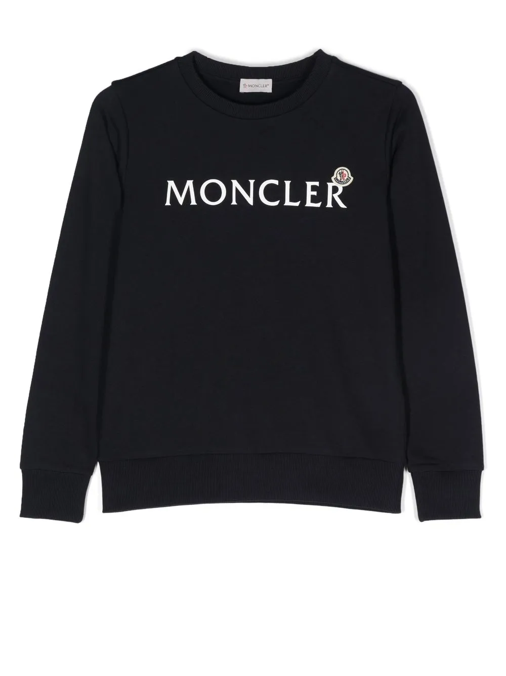 

Moncler Enfant TEEN long-sleeve cotton sweatshirt - Blue