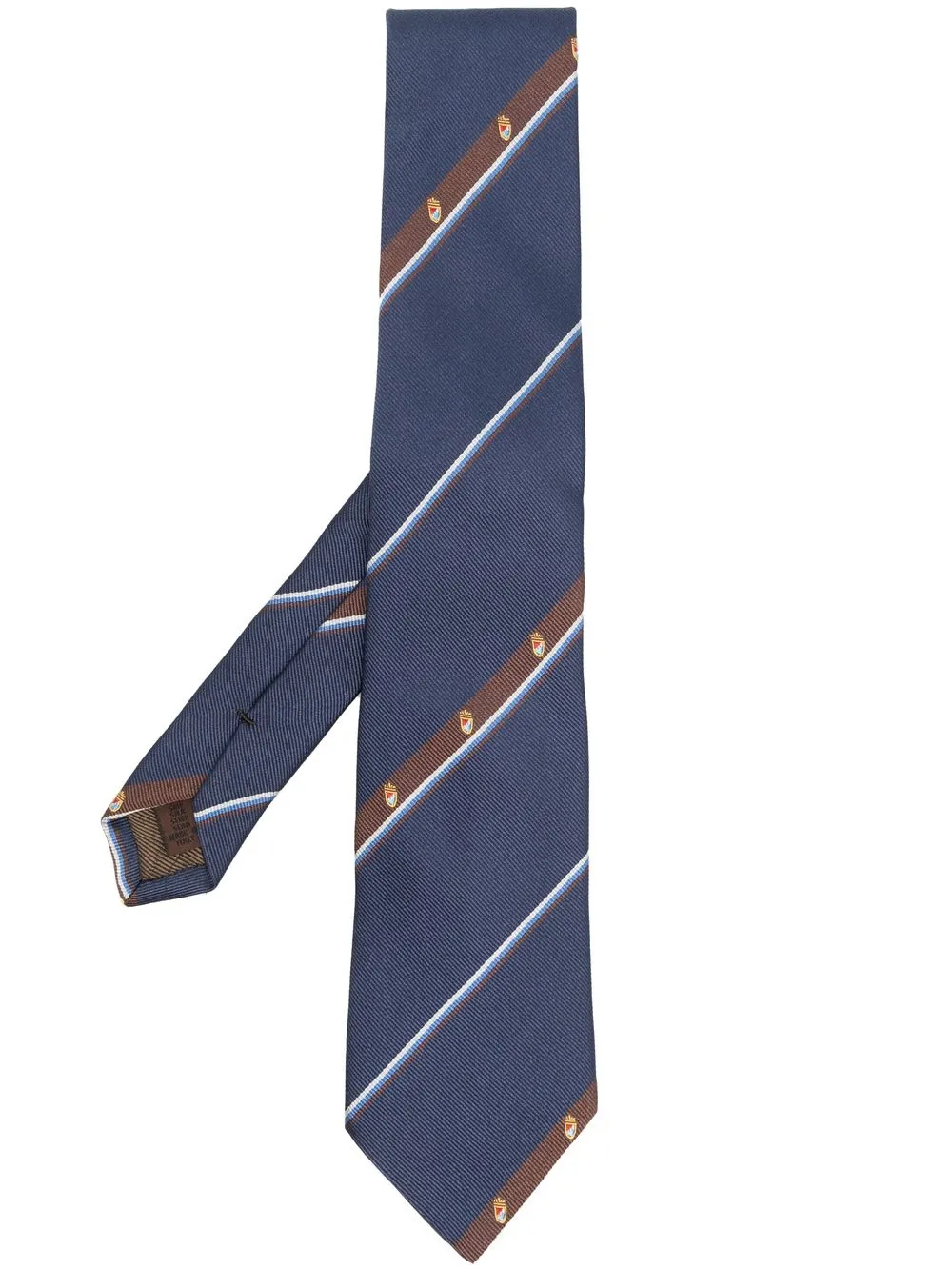 

Church's diagonal-stripe silk tie - Blue