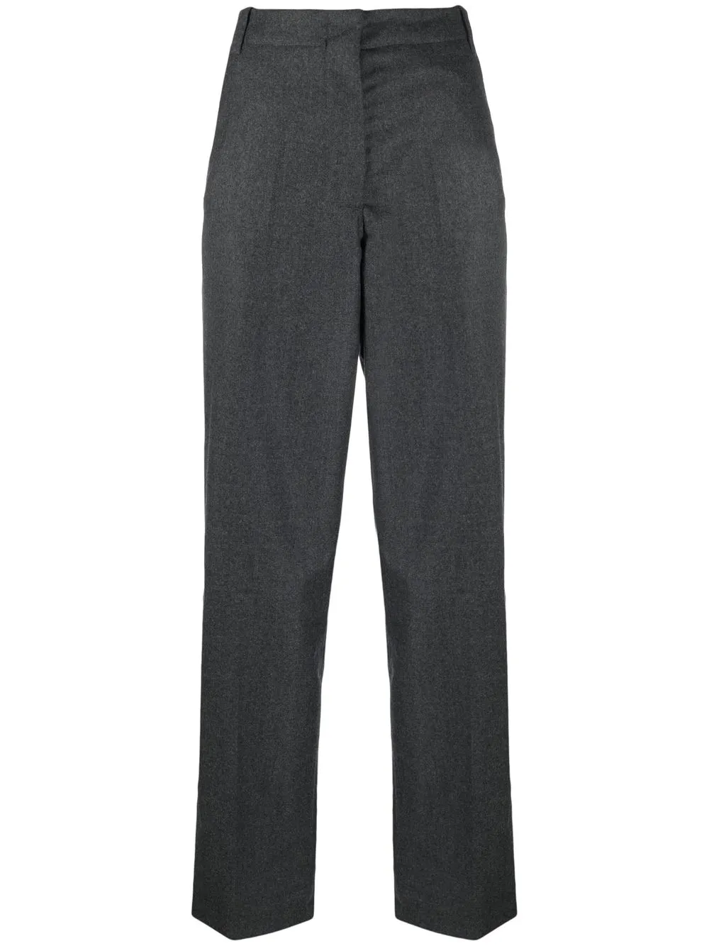 

Tibi pantalones rectos - Gris