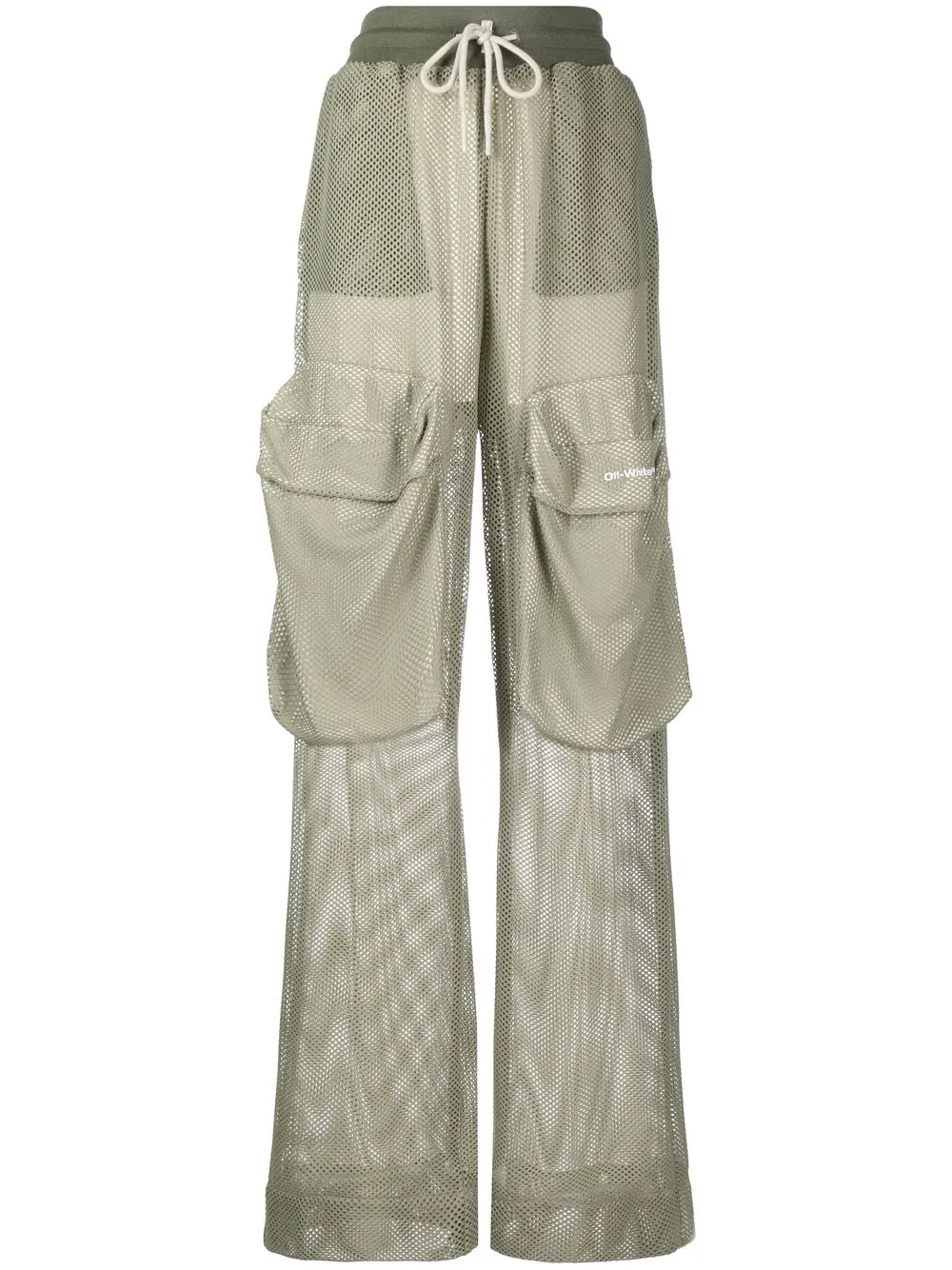 

Off-White pantalones Mesh Cargo - 5601 MILITARY WHITE