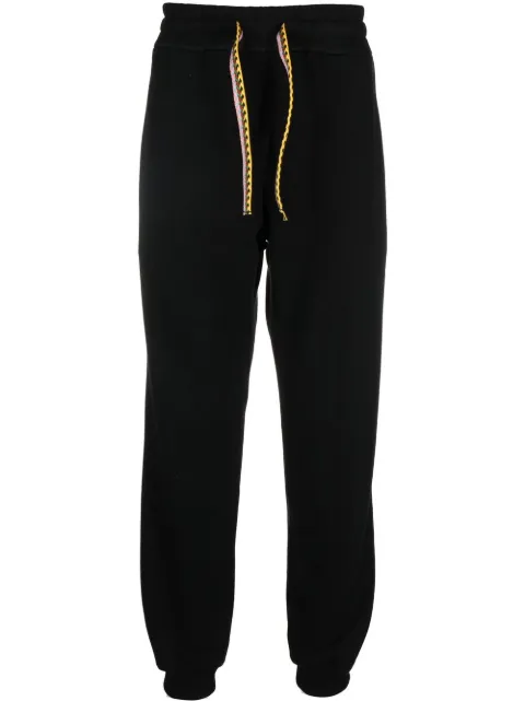 drawstring-waistband detail track pants