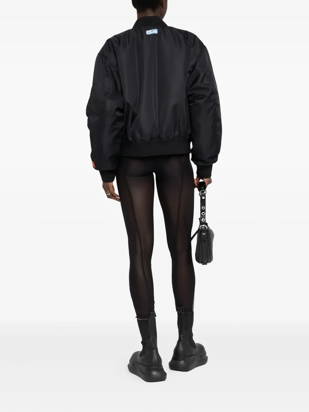 KNWLS Doorzichtige legging Zwart