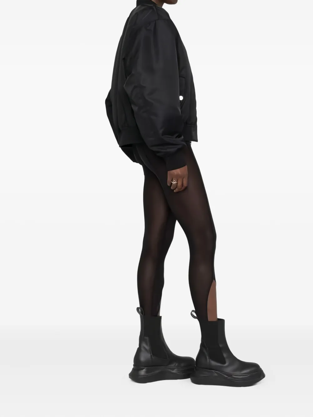 KNWLS Doorzichtige legging Zwart