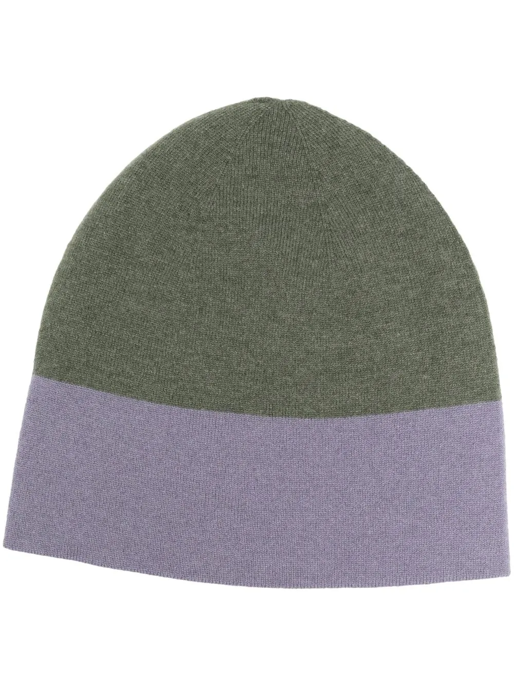 

Sofie D'hoore gorro de cachemira con diseño de dos tonos - Azul