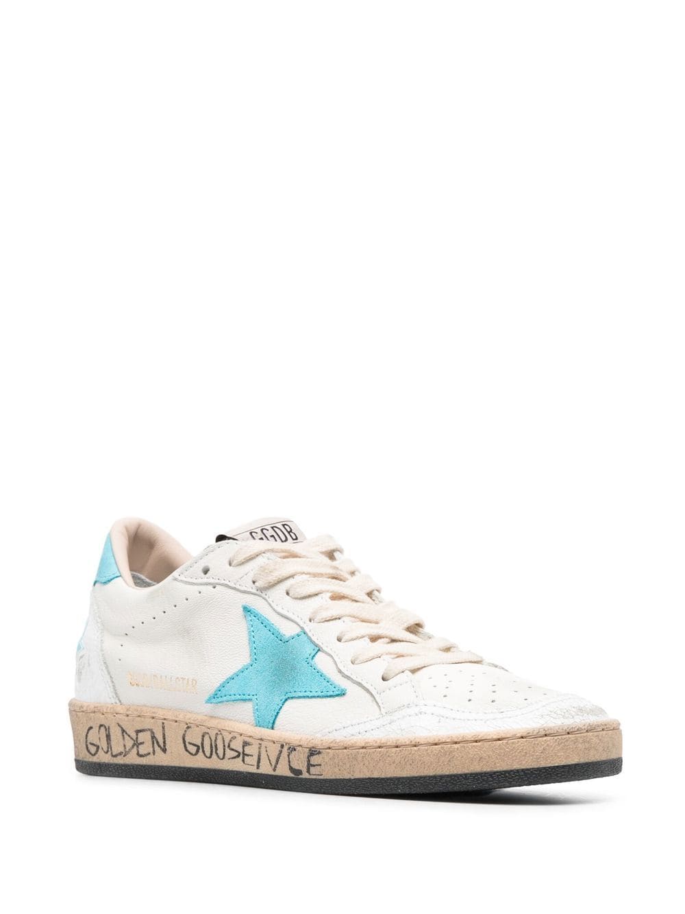 Golden Goose Ball Star low-top sneakers - Wit