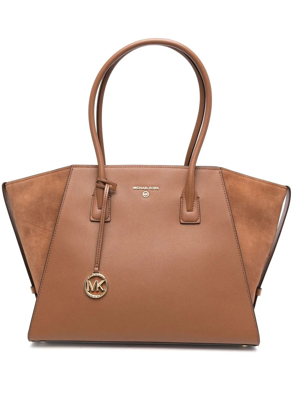 

Michael Michael Kors Avril logo-plaque tote bag - Brown