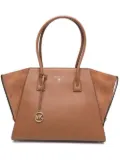 Michael Michael Kors Avril logo-plaque tote bag - Brown