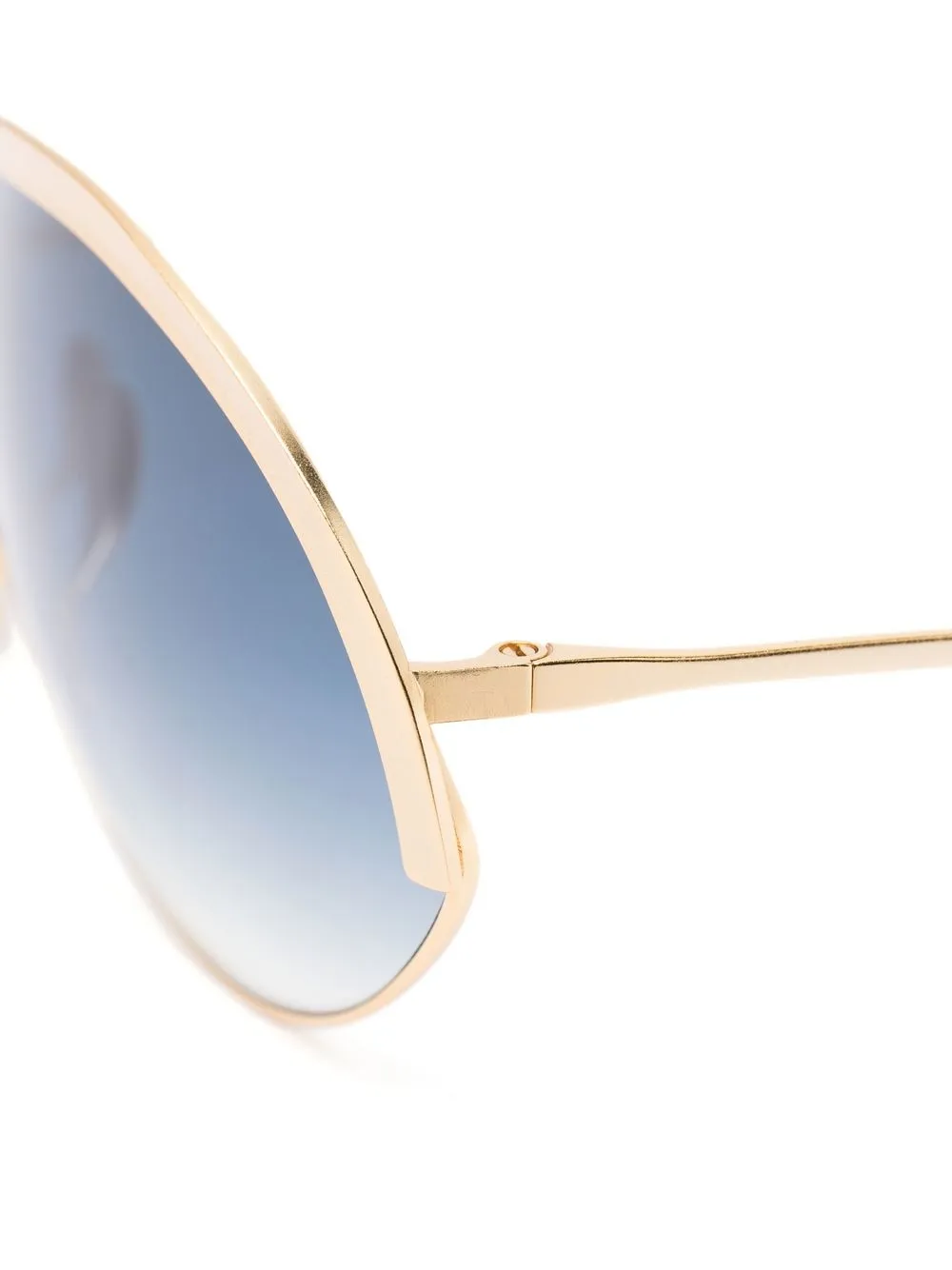  Rigards Oversized-frame Sunglasses - Gold 
