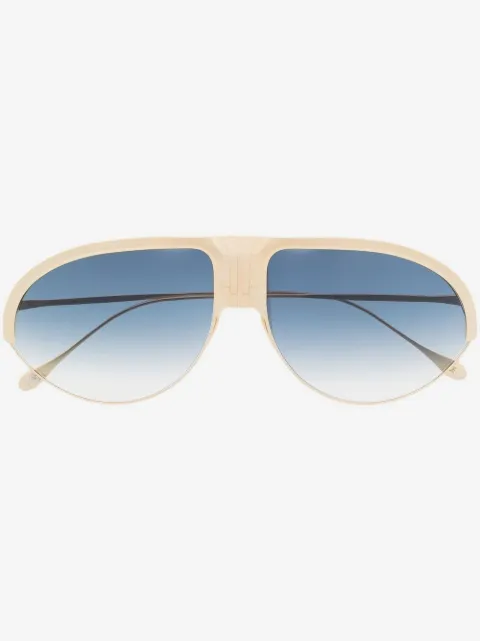 Rigards oversized-frame sunglasses