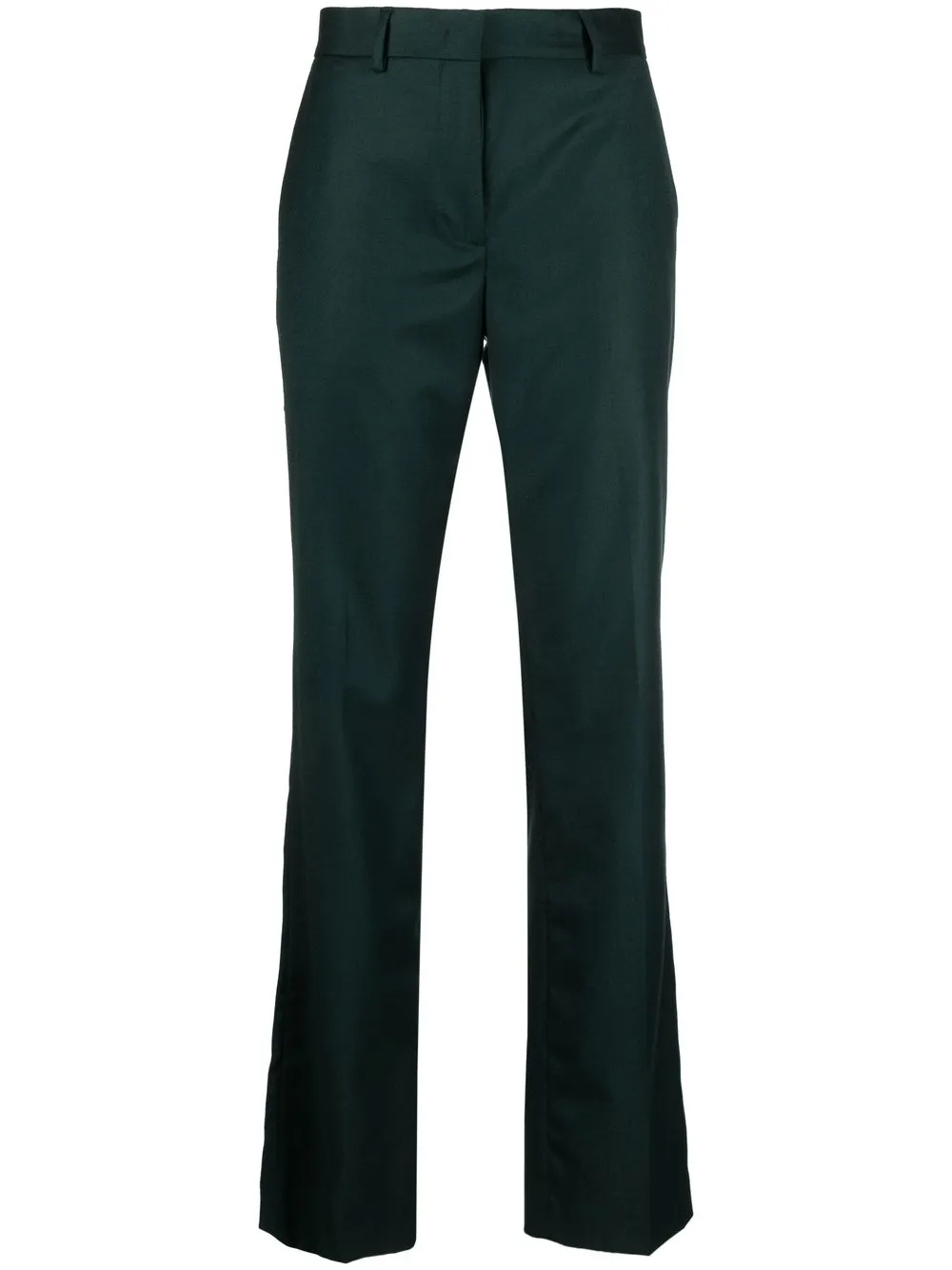 

Paul Smith pantalones de vestir con tiro alto - Verde