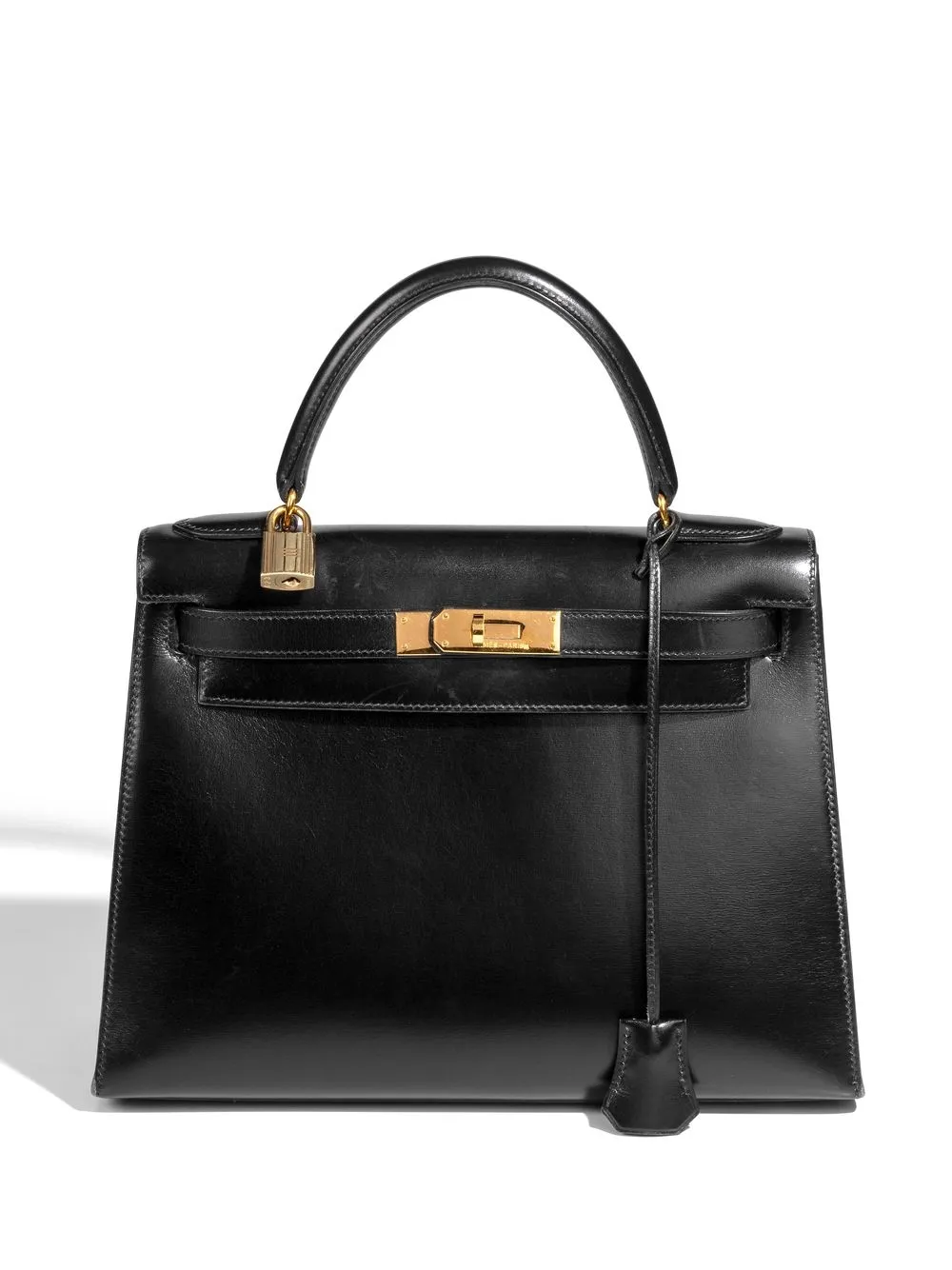

Hermès 1991 pre-owned Kelly 28 tote bag - Black