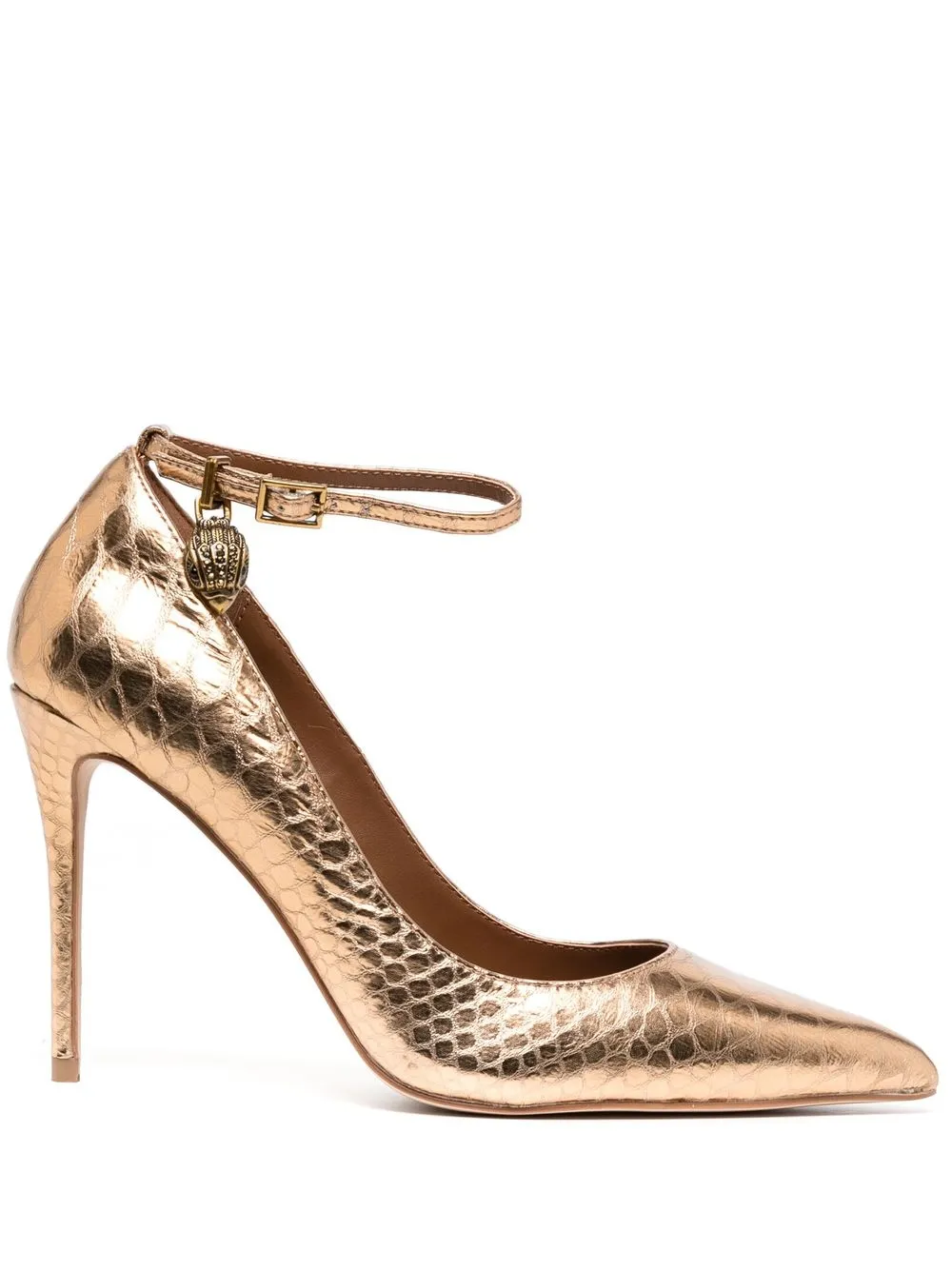 

Kurt Geiger London zapatillas Shoreditch con tacón stiletto de 100mm - Dorado