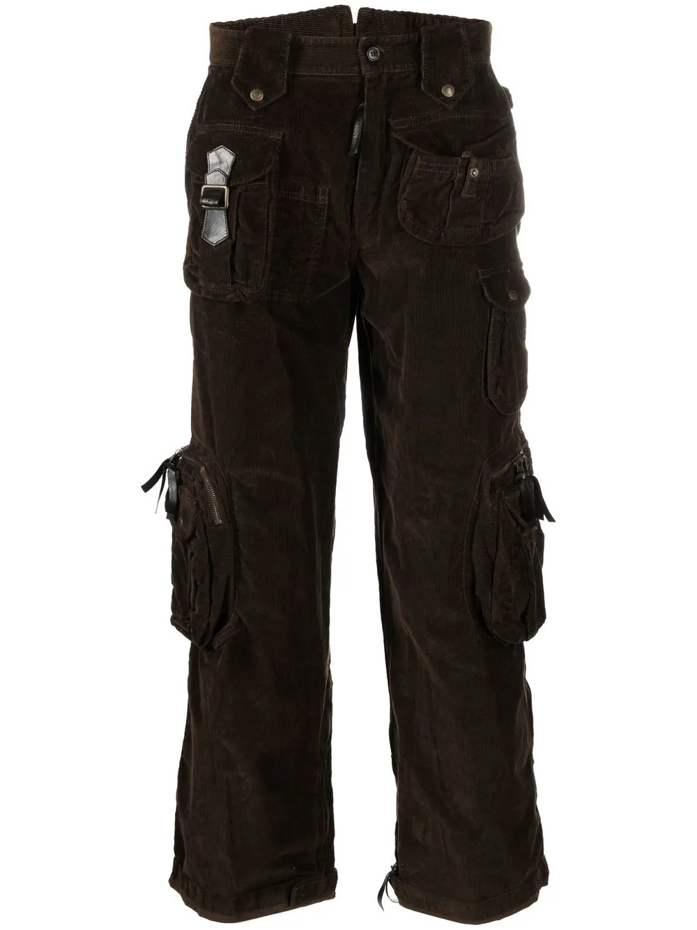 

Dolce & Gabbana Pre-Owned 1990s cotton cargo trousers - Brown