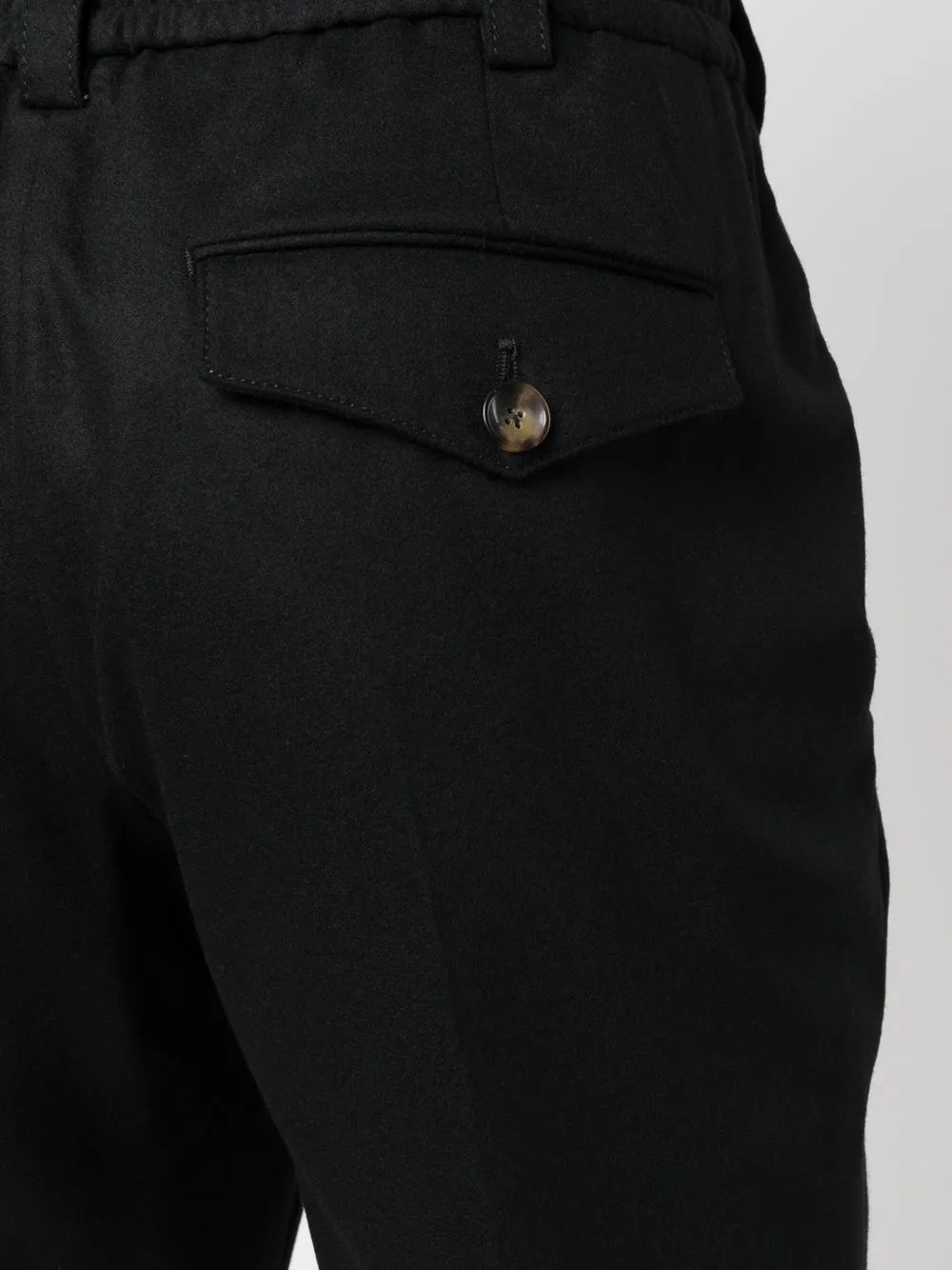 Pt Torino Straight-leg Tailored Trousers In Black