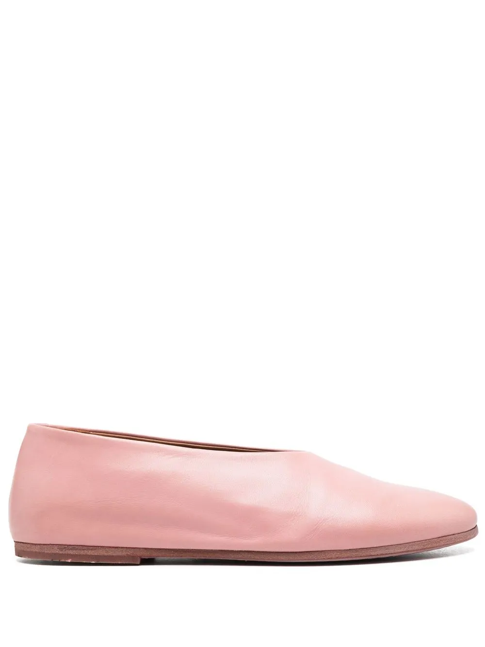 

Marsèll flats con puntera redonda - Rosado