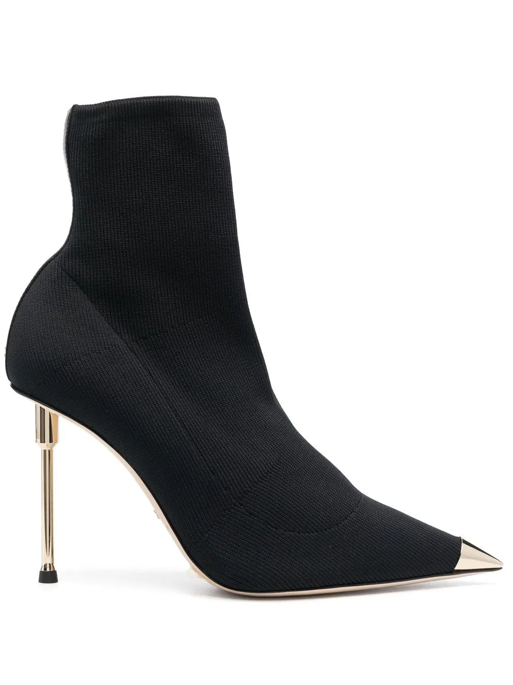 

Elisabetta Franchi pointed 130mm heeled boots - Black