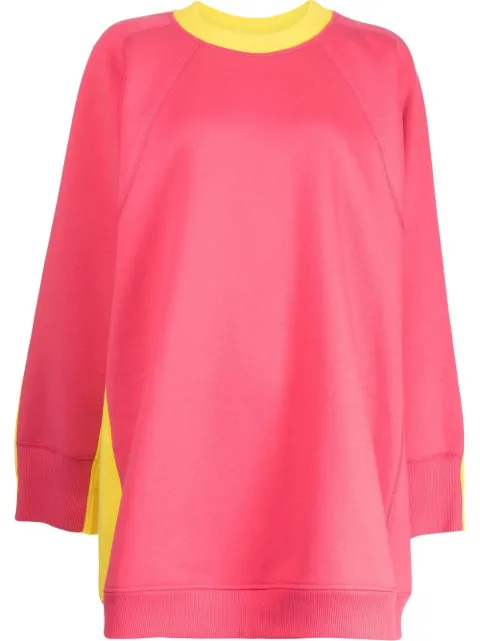 Céline Pre-Owned colourblock oversized sweatshirt
