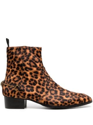leopard-print Ankle Boots - Farfetch