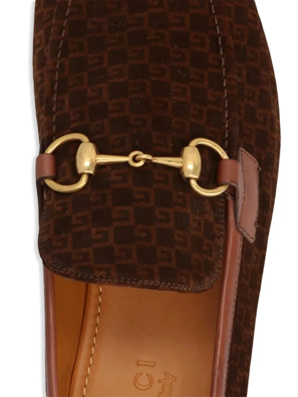 Image 1 of Gucci Jordaan Loafer mit Monogramm