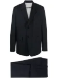 Jil Sander single-breasted wool suit - Blue