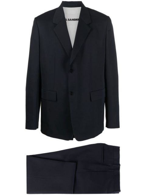 Jil Sander single-breasted wool suit