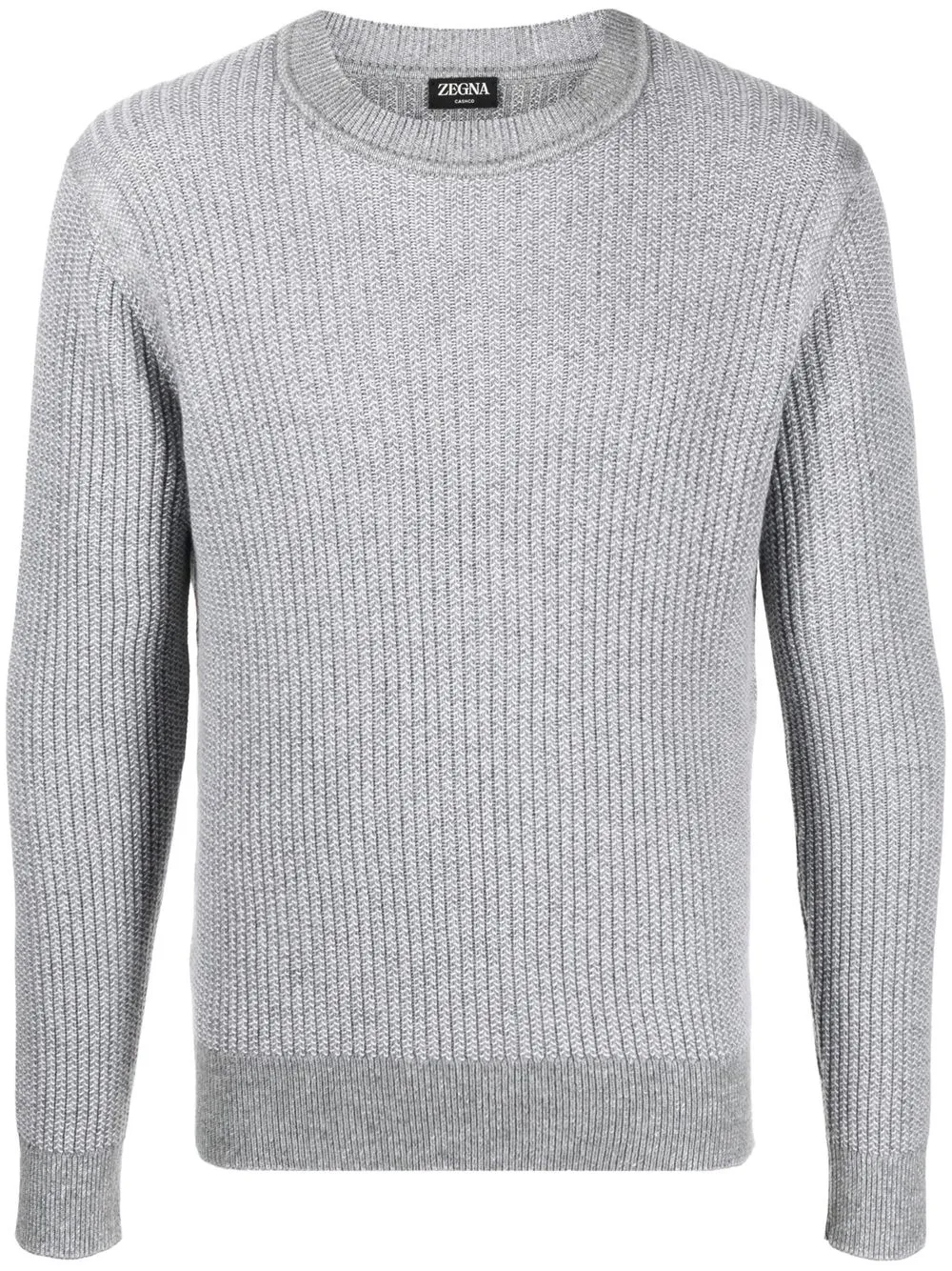 

Zegna suéter con cuello redondo - Gris