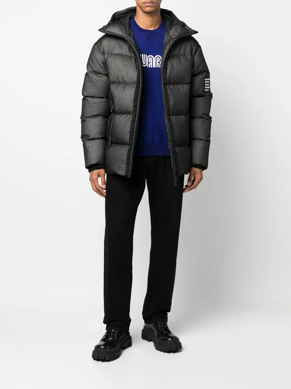 Dsquared2 Zipped Padded Jacket - Farfetch