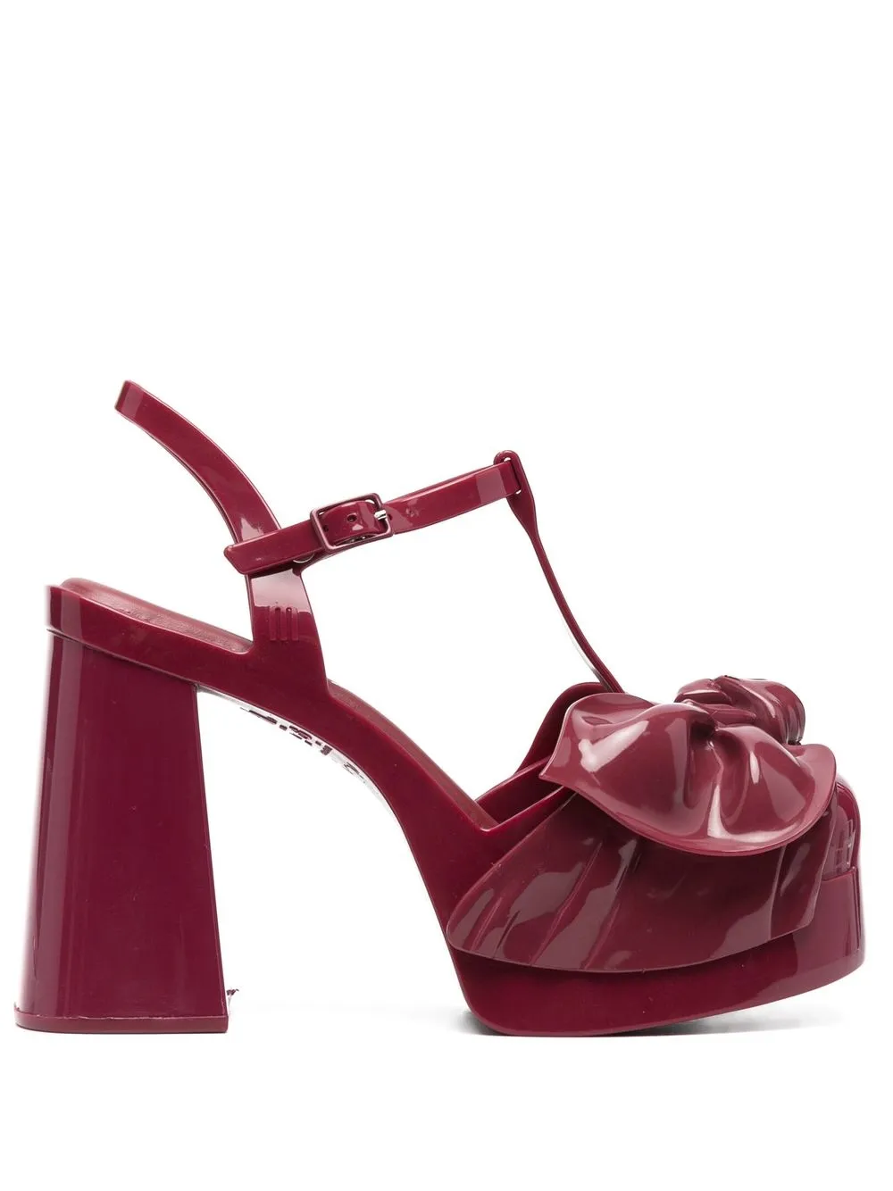 

Viktor & Rolf x Melissa bow-detail 100mm heel sandals - Red